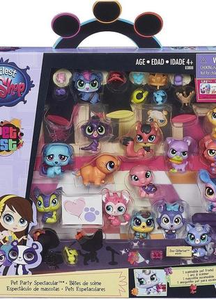 Ігровий набір домашні тварини 15 штук littlest pet shop party ...