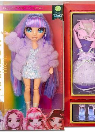 Лялька rainbow high violet willow fashion purple рейнбоу хай в...