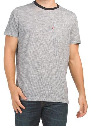 Футболка мужская levis short sleeve carnagey knit. оригинал.