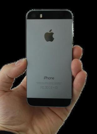 Смартфон apple iphone 5s 16 gb space gray neverlock оригінал г...