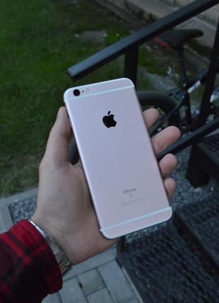 Б/у apple iphone 6s plus 64 gb rose gold neverlock айфон 6 плюс