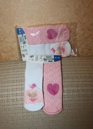 Нові теплі махрові шкарпетки дівчинці 35-38 розмір
