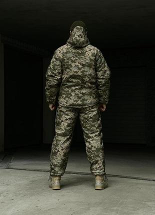 Костюм 'terra warm' зелений піксель армійський теплий костюм п...7 фото