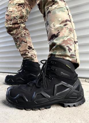 Чоловічі берці тактичні чорні ботинки військові , взуття зсу, ...2 фото