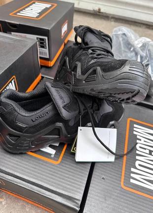 Тактичні черевики lowa тактичні берці армійські літні чорні че...5 фото