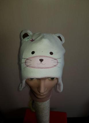 Шапка дитяча ведмедик