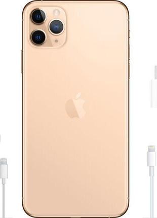 Смартфон apple iphone 11 pro max 64gb gold (mwh12)2 фото