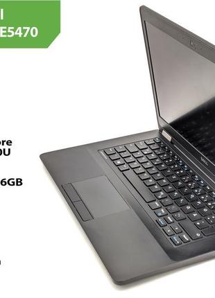 Ноутбук dell latitude e5470 (14.0"/ core i7-6600u / 16gb / ssd...