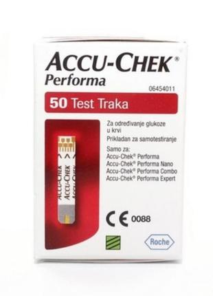 Полосочки accu-chek performa