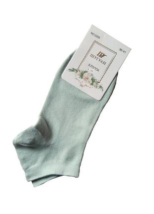 Жіночі бавовняні шкарпетки шугуан 36-41 небесний