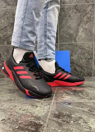 Термо кросівки adidas l3 core black/red7 фото