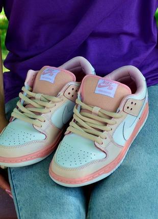 Кросівки nike sb dunk x civilist low pink 36-408 фото