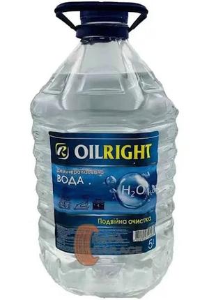 Вода дистильована 5л oil right