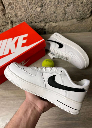 Nike air force 1 шкіра2 фото