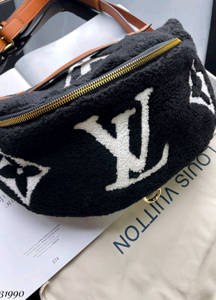 Сумка louis vuitton хутряна