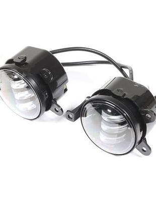 Фара протитуманна стг, 30w, white d=90mm, 2шт. tempest