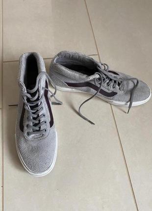 Кросівки шкіряні стильні модні унісекс vans розмір 42