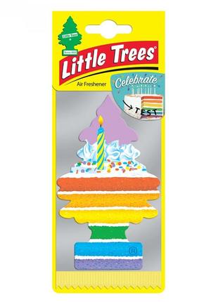 Ароматизатор в салон автомобиля праздничный 5гр. little trees