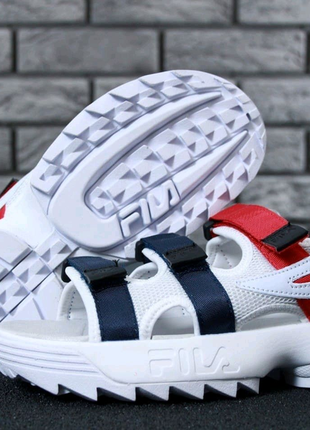 Fila disruptor sandals 37,38,41-44