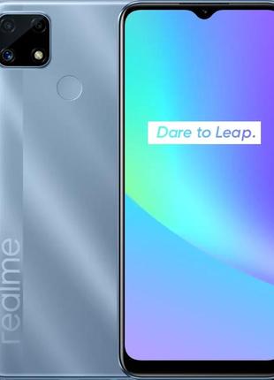 Realme c25s 4/128gb watery blue nfc global 6000 мач