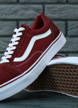 Vans old skool bordo