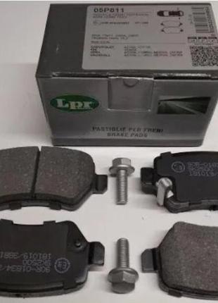 Тормозные колодки дисковые астра, корса, комбо, мерива, зафира lpr