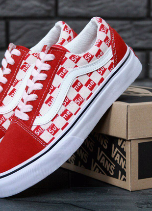 Vans old skool supreme2 фото