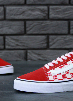 Vans old skool supreme8 фото