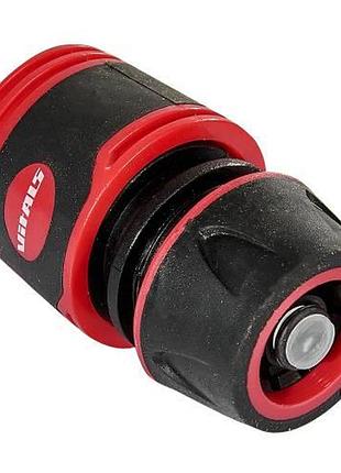 Коннектор с аквастопом 1/2" для шланга 1/2" vitals master