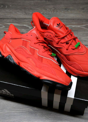 Adidas ozweego red4 фото