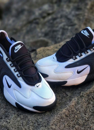 Nike zoom 2 black/white1 фото