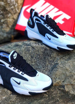 Nike zoom 2 black/white6 фото