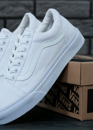 Vans old skool white36-42  44.5