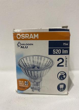 Лампа галогенна osram halopar 20 64830 fl 75w 230v gu10