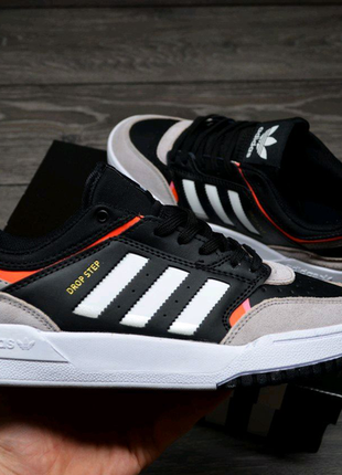 Adidas drop step low black6 фото