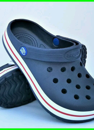 Тапочки crocs шльопанці сланці