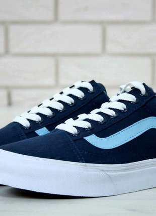 Vans old skool navy blue 36-44,52 фото