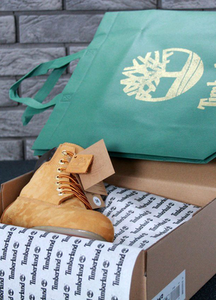 Черевики timberland на хутрі 40-444 фото