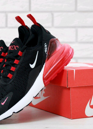 Nike air max 270 black red