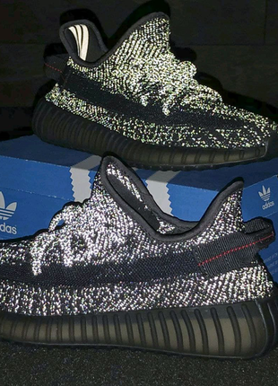 Adidas yeezy 350 рефлектив8 фото