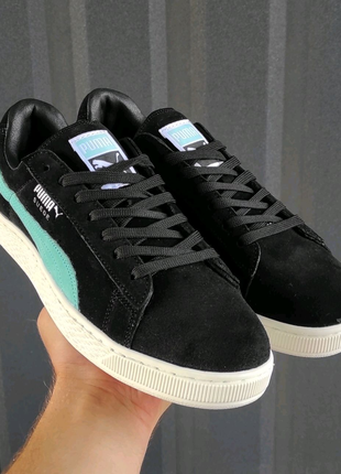 Кеды puma suede black/white 36 - 41