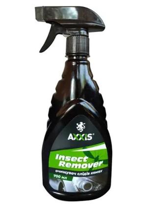 Очиститель следов насекомых insect remover (антимошка) 700ml axxis