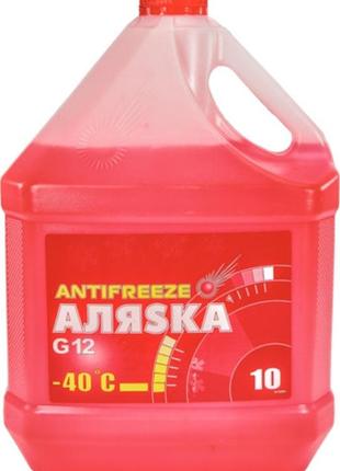 Антифриз antifreeze-40 (червоний) каністра 10л/9,83кг аляsка