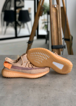 Adidas yeezy boost 350 v2 clay наложка2 фото