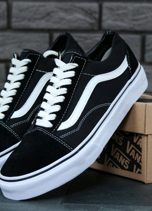 Vans  old skool black white 36-44.5 унисекс