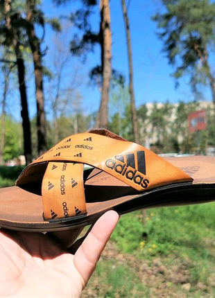 Чоловічі шльопанці капці adidas сланці3 фото