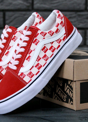 Vans old skool supreme6 фото