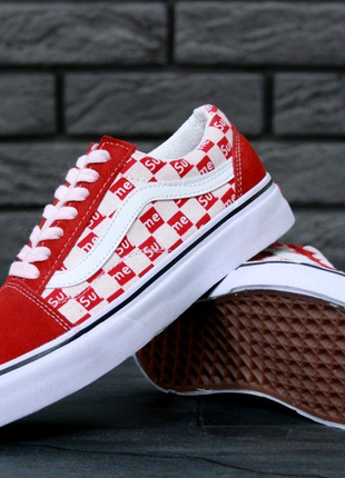 Vans old skool supreme7 фото