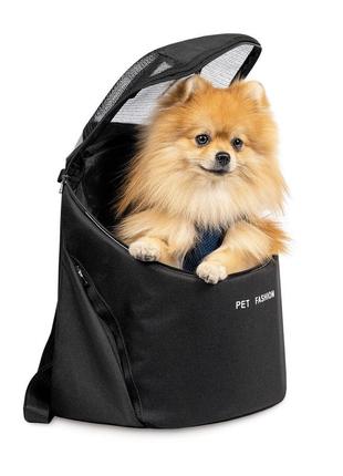 Рюкзак-переноска для собак pet fashion quadra 38х32х26см2 фото