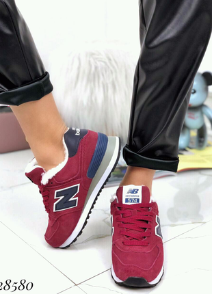 Кросівки зима new balance замш 37-41